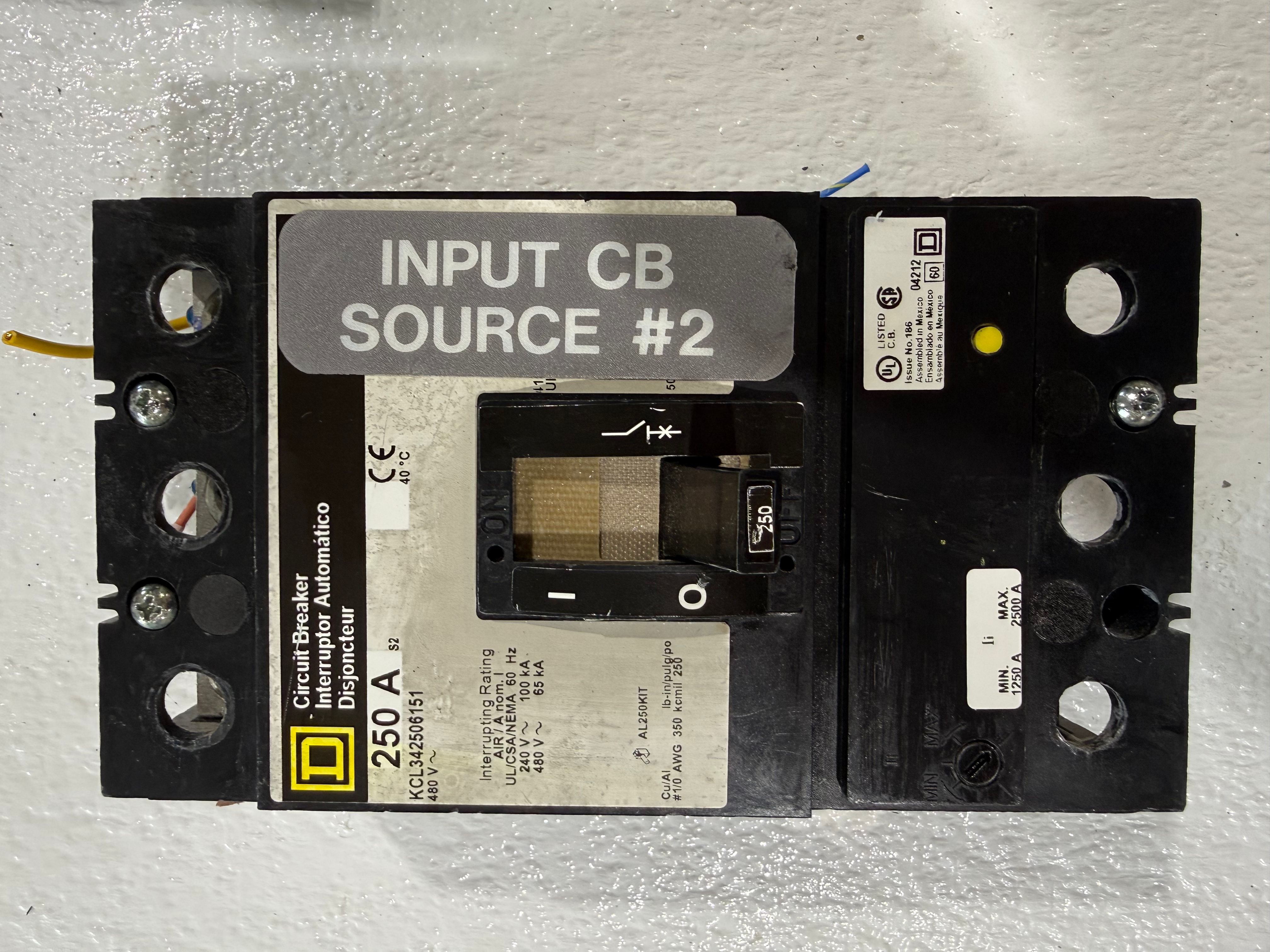 SquareD 250A KCL342506151