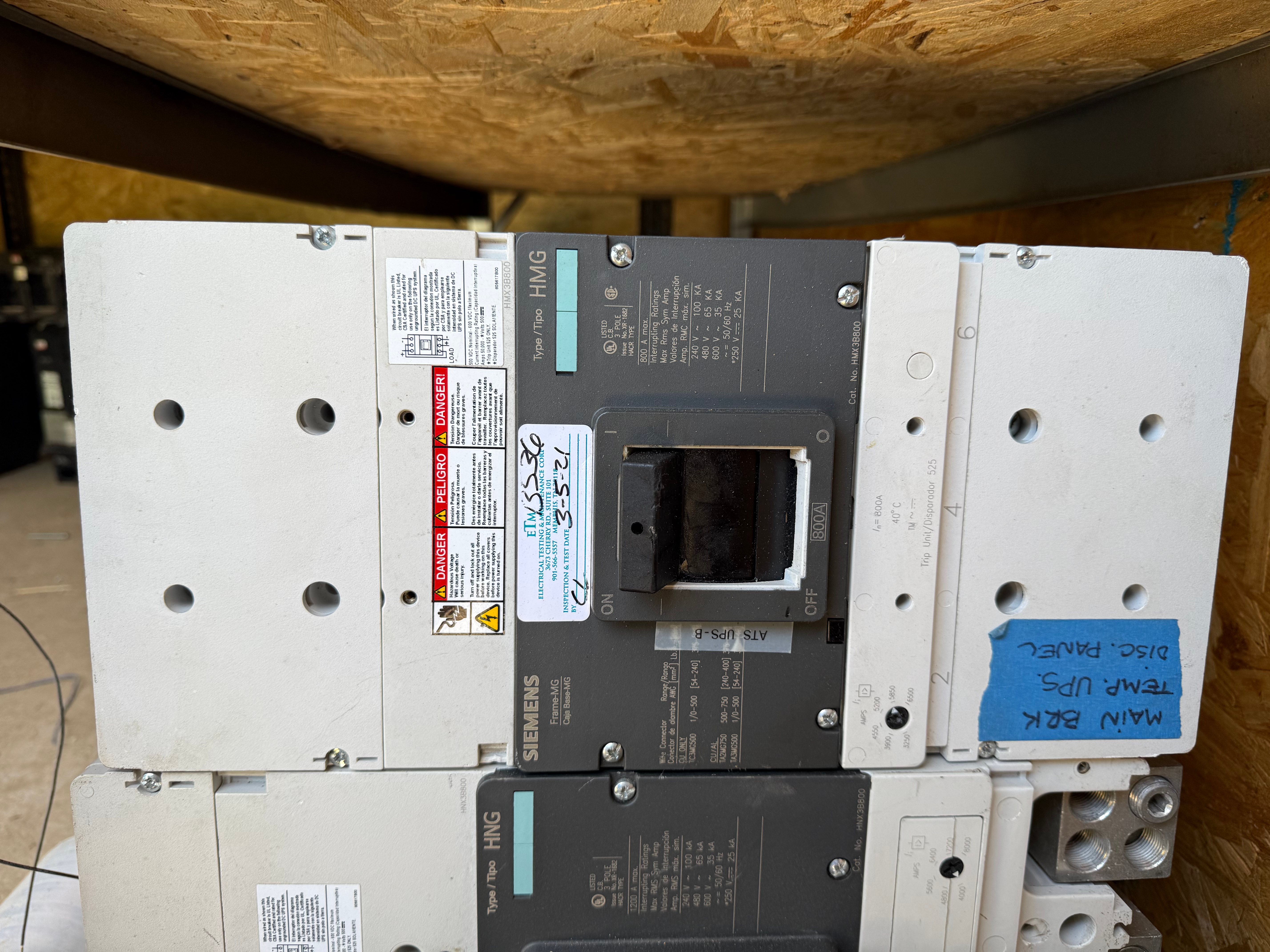 Siemens 800A HMX3B800