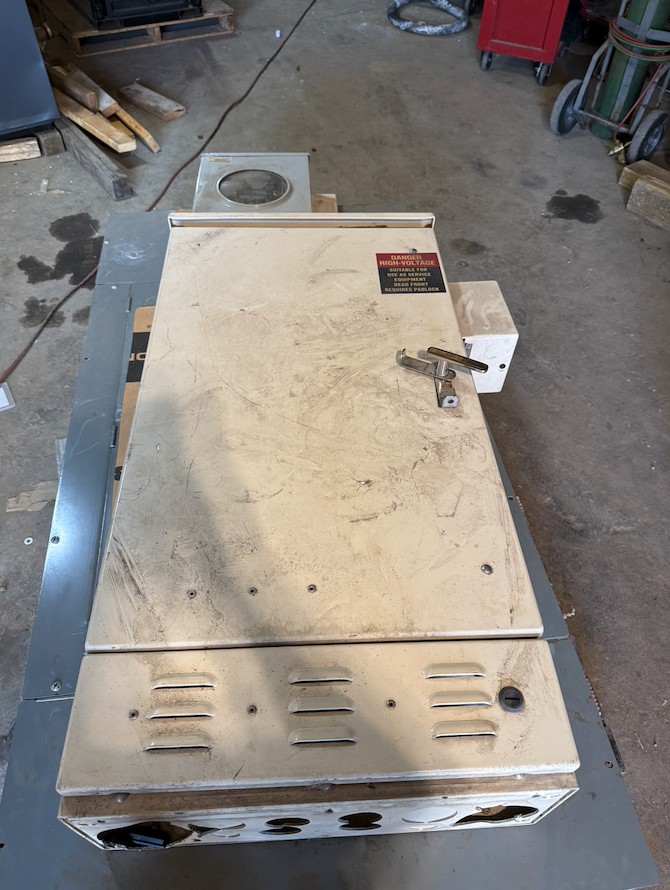 200A Manual Transfer Switch Panel