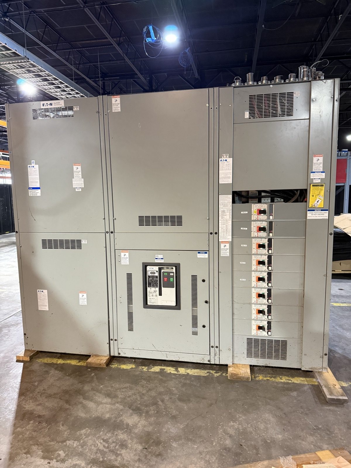 Eaton Pow-R-Line PRL-C 3000A Switchboard - 480Y/277V 3-Phase 4-Wire w/ Magnum SB 3000A Main Breaker